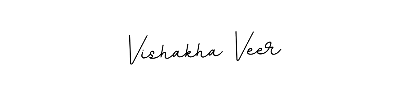 It looks lik you need a new signature style for name Vishakha Veer. Design unique handwritten (BallpointsItalic-DORy9) signature with our free signature maker in just a few clicks. Vishakha Veer signature style 11 images and pictures png