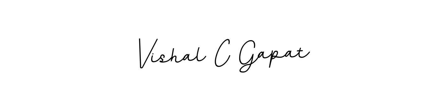 How to Draw Vishal C Gapat signature style? BallpointsItalic-DORy9 is a latest design signature styles for name Vishal C Gapat. Vishal C Gapat signature style 11 images and pictures png