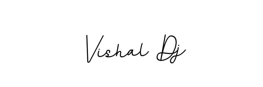 How to make Vishal Dj signature? BallpointsItalic-DORy9 is a professional autograph style. Create handwritten signature for Vishal Dj name. Vishal Dj signature style 11 images and pictures png