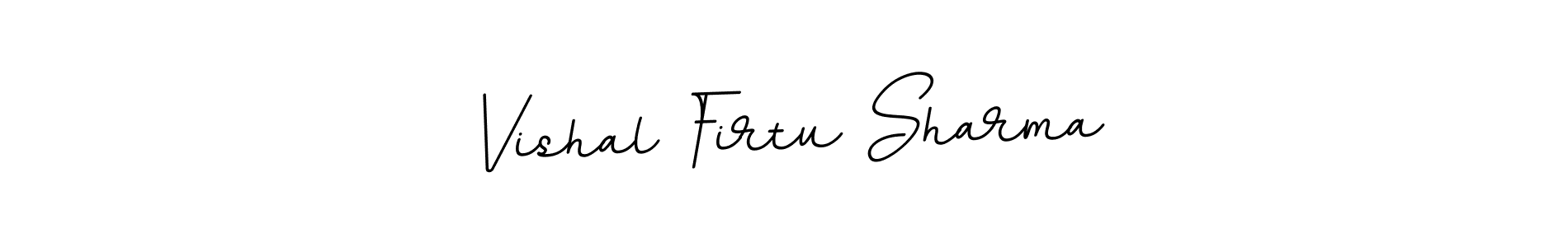 Vishal Firtu Sharma stylish signature style. Best Handwritten Sign (BallpointsItalic-DORy9) for my name. Handwritten Signature Collection Ideas for my name Vishal Firtu Sharma. Vishal Firtu Sharma signature style 11 images and pictures png