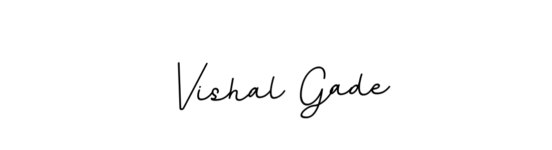 Similarly BallpointsItalic-DORy9 is the best handwritten signature design. Signature creator online .You can use it as an online autograph creator for name Vishal Gade. Vishal Gade signature style 11 images and pictures png