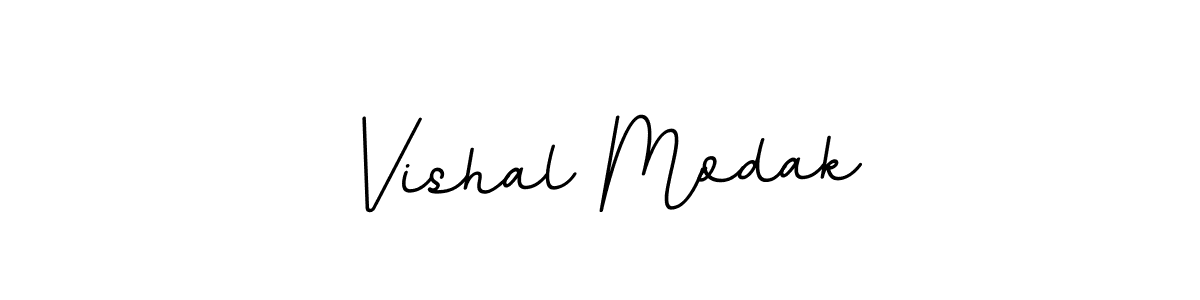 BallpointsItalic-DORy9 is a professional signature style that is perfect for those who want to add a touch of class to their signature. It is also a great choice for those who want to make their signature more unique. Get Vishal Modak name to fancy signature for free. Vishal Modak signature style 11 images and pictures png