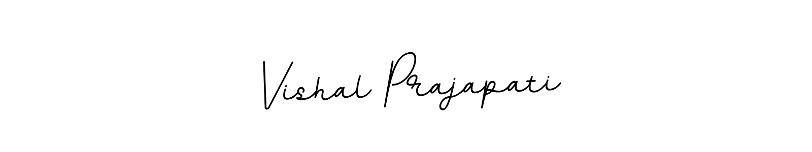 The best way (BallpointsItalic-DORy9) to make a short signature is to pick only two or three words in your name. The name Vishal Prajapati include a total of six letters. For converting this name. Vishal Prajapati signature style 11 images and pictures png