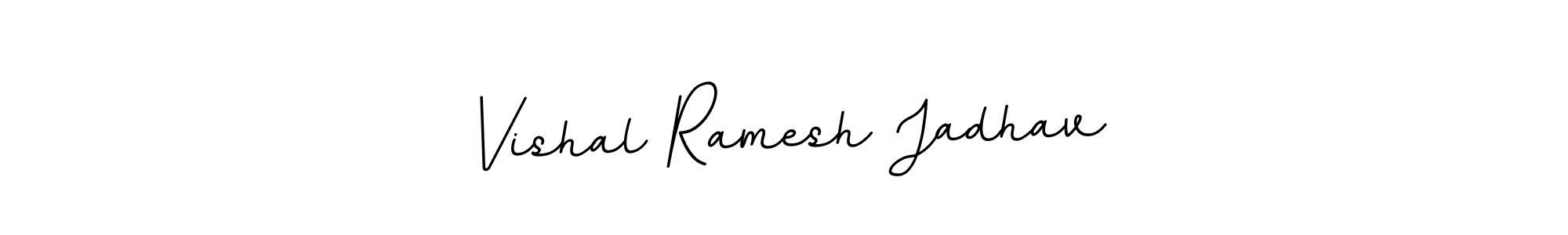 Also You can easily find your signature by using the search form. We will create Vishal Ramesh Jadhav name handwritten signature images for you free of cost using BallpointsItalic-DORy9 sign style. Vishal Ramesh Jadhav signature style 11 images and pictures png