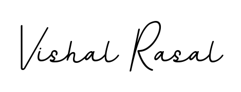 A dynamic signature style for Vishal Rasal using BallpointsItalic-DORy9 script. Designed to look authentic, handwritten, and professional. Vishal Rasal signature style 11 images and pictures png