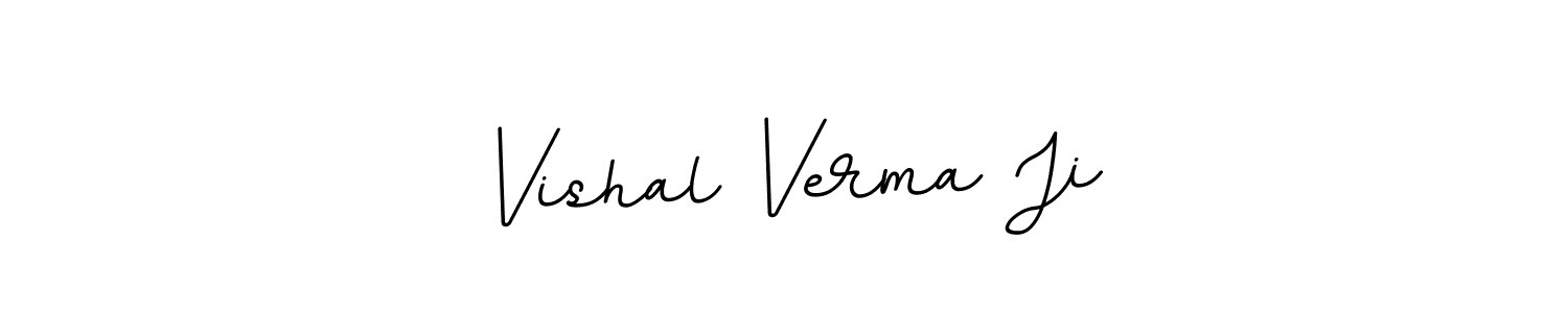 Also we have Vishal Verma Ji name is the best signature style. Create professional handwritten signature collection using BallpointsItalic-DORy9 autograph style. Vishal Verma Ji signature style 11 images and pictures png