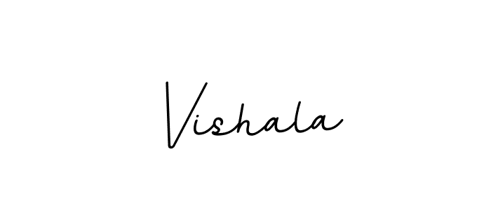 Make a beautiful signature design for name Vishala. Use this online signature maker to create a handwritten signature for free. Vishala signature style 11 images and pictures png