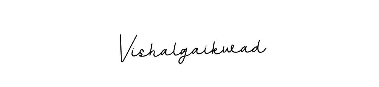 How to make Vishalgaikwad signature? BallpointsItalic-DORy9 is a professional autograph style. Create handwritten signature for Vishalgaikwad name. Vishalgaikwad signature style 11 images and pictures png