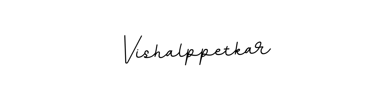 Vishalppetkar stylish signature style. Best Handwritten Sign (BallpointsItalic-DORy9) for my name. Handwritten Signature Collection Ideas for my name Vishalppetkar. Vishalppetkar signature style 11 images and pictures png