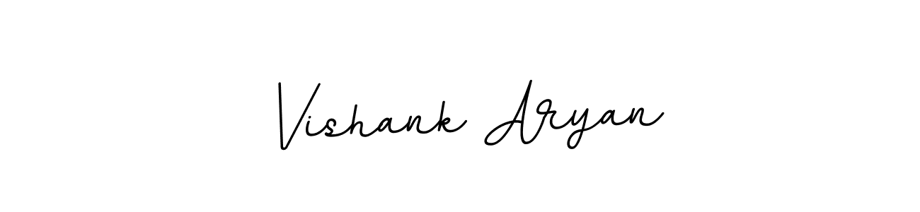 if you are searching for the best signature style for your name Vishank Aryan. so please give up your signature search. here we have designed multiple signature styles  using BallpointsItalic-DORy9. Vishank Aryan signature style 11 images and pictures png