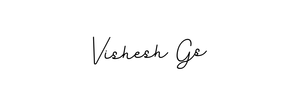 It looks lik you need a new signature style for name Vishesh Gs. Design unique handwritten (BallpointsItalic-DORy9) signature with our free signature maker in just a few clicks. Vishesh Gs signature style 11 images and pictures png