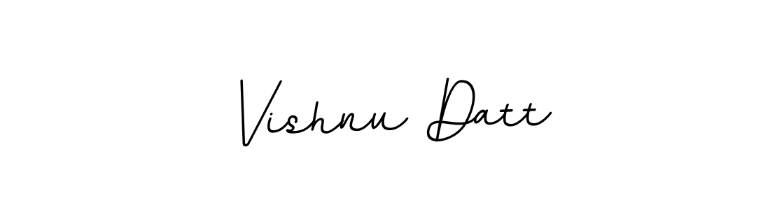 Make a beautiful signature design for name Vishnu Datt. With this signature (BallpointsItalic-DORy9) style, you can create a handwritten signature for free. Vishnu Datt signature style 11 images and pictures png