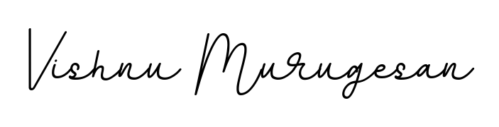 Design your own signature with our free online signature maker. With this signature software, you can create a handwritten (BallpointsItalic-DORy9) signature for name Vishnu Murugesan. Vishnu Murugesan signature style 11 images and pictures png