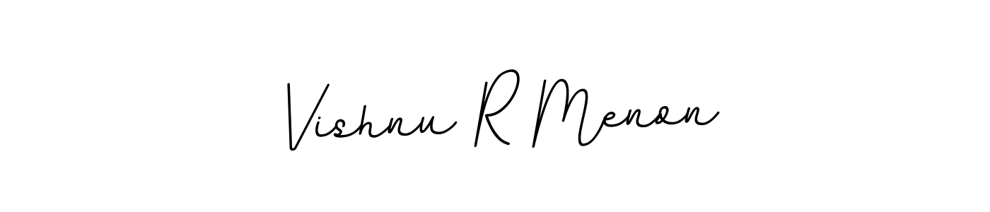 Make a beautiful signature design for name Vishnu R Menon. Use this online signature maker to create a handwritten signature for free. Vishnu R Menon signature style 11 images and pictures png