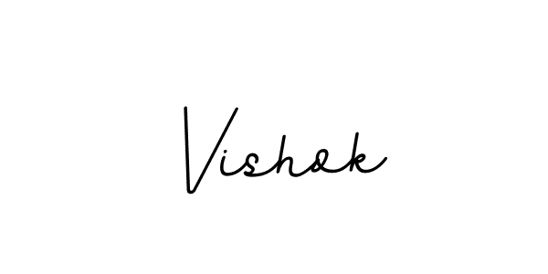 This is the best signature style for the Vishok name. Also you like these signature font (BallpointsItalic-DORy9). Mix name signature. Vishok signature style 11 images and pictures png