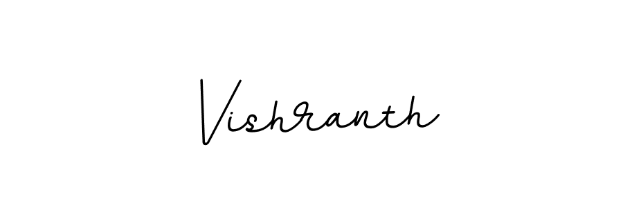 Also You can easily find your signature by using the search form. We will create Vishranth name handwritten signature images for you free of cost using BallpointsItalic-DORy9 sign style. Vishranth signature style 11 images and pictures png