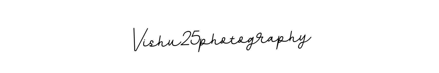 How to make Vishu25photography signature? BallpointsItalic-DORy9 is a professional autograph style. Create handwritten signature for Vishu25photography name. Vishu25photography signature style 11 images and pictures png