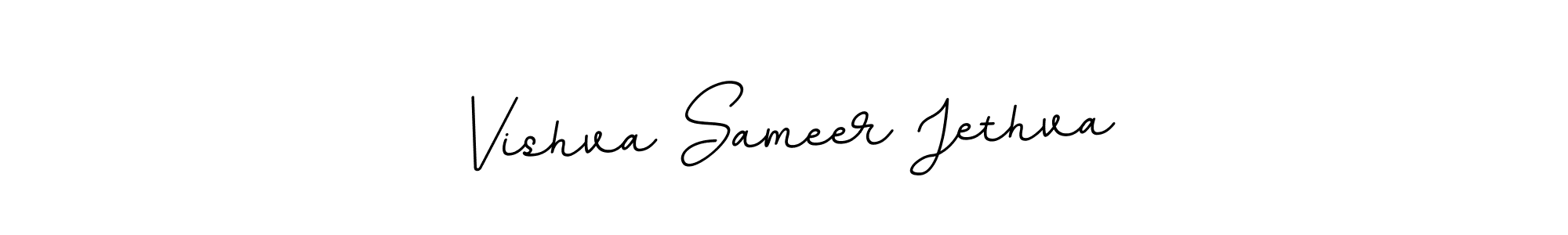 Similarly BallpointsItalic-DORy9 is the best handwritten signature design. Signature creator online .You can use it as an online autograph creator for name Vishva Sameer Jethva. Vishva Sameer Jethva signature style 11 images and pictures png