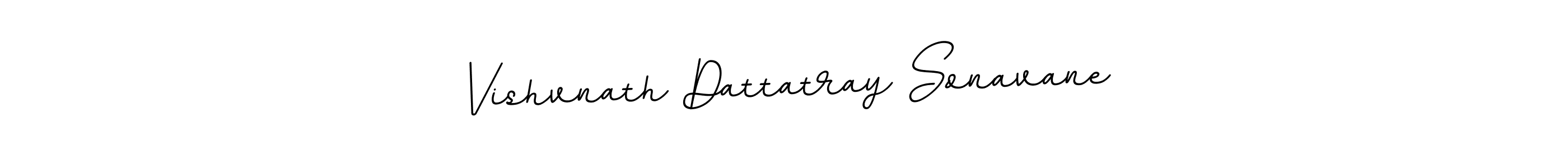 Vishvnath Dattatray Sonavane stylish signature style. Best Handwritten Sign (BallpointsItalic-DORy9) for my name. Handwritten Signature Collection Ideas for my name Vishvnath Dattatray Sonavane. Vishvnath Dattatray Sonavane signature style 11 images and pictures png