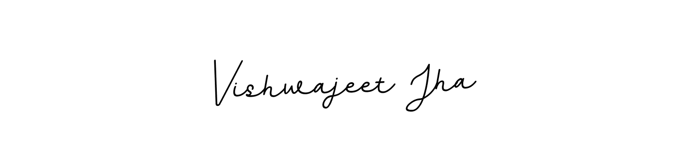 How to make Vishwajeet Jha signature? BallpointsItalic-DORy9 is a professional autograph style. Create handwritten signature for Vishwajeet Jha name. Vishwajeet Jha signature style 11 images and pictures png