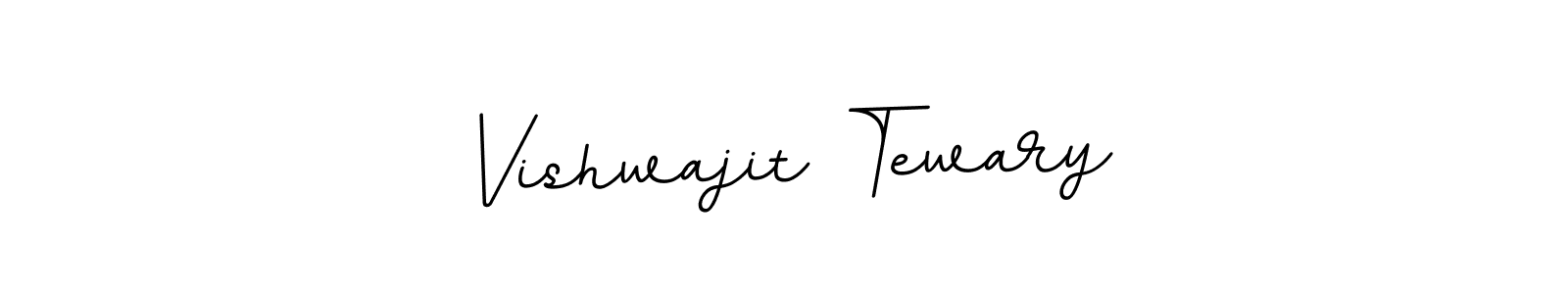Design your own signature with our free online signature maker. With this signature software, you can create a handwritten (BallpointsItalic-DORy9) signature for name Vishwajit Tewary. Vishwajit Tewary signature style 11 images and pictures png