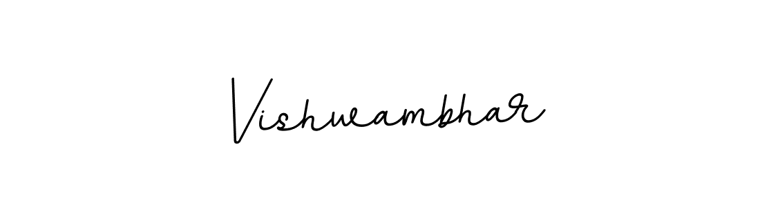 This is the best signature style for the Vishwambhar name. Also you like these signature font (BallpointsItalic-DORy9). Mix name signature. Vishwambhar signature style 11 images and pictures png