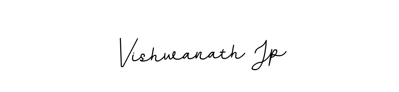 Make a beautiful signature design for name Vishwanath Jp. With this signature (BallpointsItalic-DORy9) style, you can create a handwritten signature for free. Vishwanath Jp signature style 11 images and pictures png