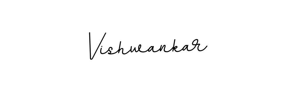 if you are searching for the best signature style for your name Vishwankar. so please give up your signature search. here we have designed multiple signature styles  using BallpointsItalic-DORy9. Vishwankar signature style 11 images and pictures png