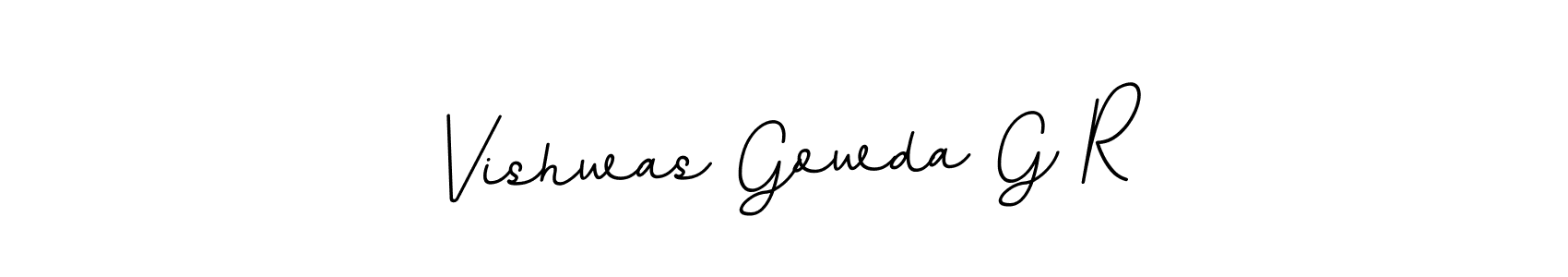 Check out images of Autograph of Vishwas Gowda G R name. Actor Vishwas Gowda G R Signature Style. BallpointsItalic-DORy9 is a professional sign style online. Vishwas Gowda G R signature style 11 images and pictures png