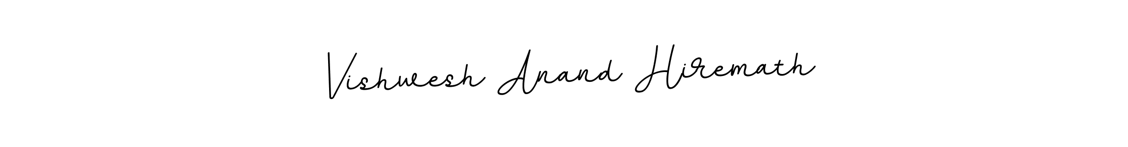 Make a beautiful signature design for name Vishwesh Anand Hiremath. Use this online signature maker to create a handwritten signature for free. Vishwesh Anand Hiremath signature style 11 images and pictures png