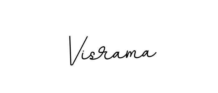 Make a beautiful signature design for name Visrama. Use this online signature maker to create a handwritten signature for free. Visrama signature style 11 images and pictures png