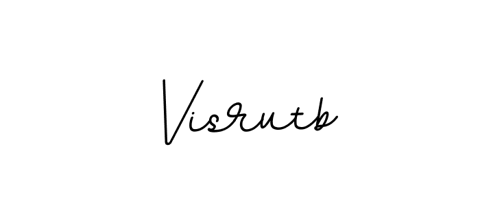 Also You can easily find your signature by using the search form. We will create Visrutb name handwritten signature images for you free of cost using BallpointsItalic-DORy9 sign style. Visrutb signature style 11 images and pictures png