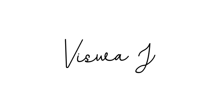 How to Draw Viswa J signature style? BallpointsItalic-DORy9 is a latest design signature styles for name Viswa J. Viswa J signature style 11 images and pictures png