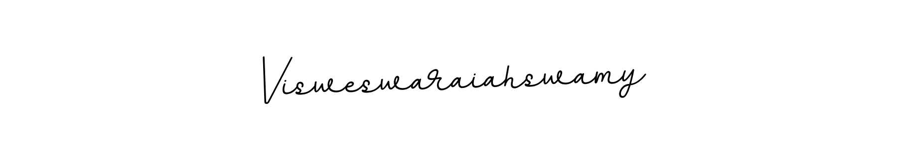 The best way (BallpointsItalic-DORy9) to make a short signature is to pick only two or three words in your name. The name Visweswaraiahswamy include a total of six letters. For converting this name. Visweswaraiahswamy signature style 11 images and pictures png
