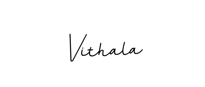 Vithala stylish signature style. Best Handwritten Sign (BallpointsItalic-DORy9) for my name. Handwritten Signature Collection Ideas for my name Vithala. Vithala signature style 11 images and pictures png