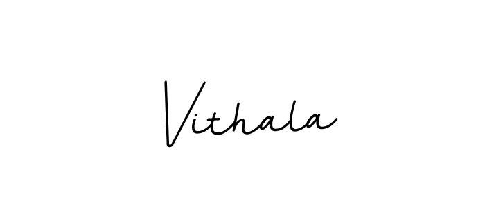 How to make Vithala name signature. Use BallpointsItalic-DORy9 style for creating short signs online. This is the latest handwritten sign. Vithala signature style 11 images and pictures png