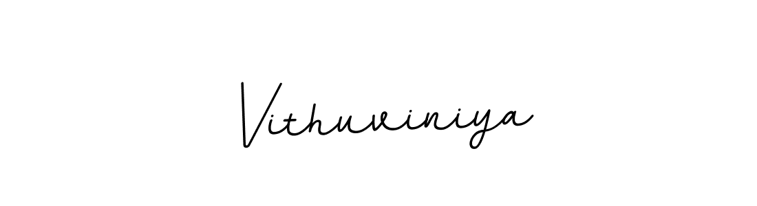 Design your own signature with our free online signature maker. With this signature software, you can create a handwritten (BallpointsItalic-DORy9) signature for name Vithuviniya. Vithuviniya signature style 11 images and pictures png