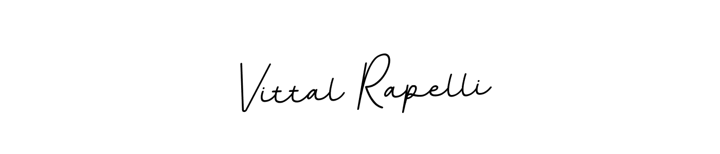 Make a beautiful signature design for name Vittal Rapelli. Use this online signature maker to create a handwritten signature for free. Vittal Rapelli signature style 11 images and pictures png