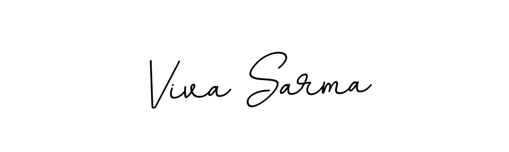 Design your own signature with our free online signature maker. With this signature software, you can create a handwritten (BallpointsItalic-DORy9) signature for name Viva Sarma. Viva Sarma signature style 11 images and pictures png