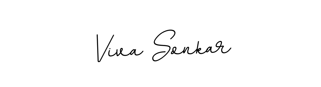 Similarly BallpointsItalic-DORy9 is the best handwritten signature design. Signature creator online .You can use it as an online autograph creator for name Viva Sonkar. Viva Sonkar signature style 11 images and pictures png