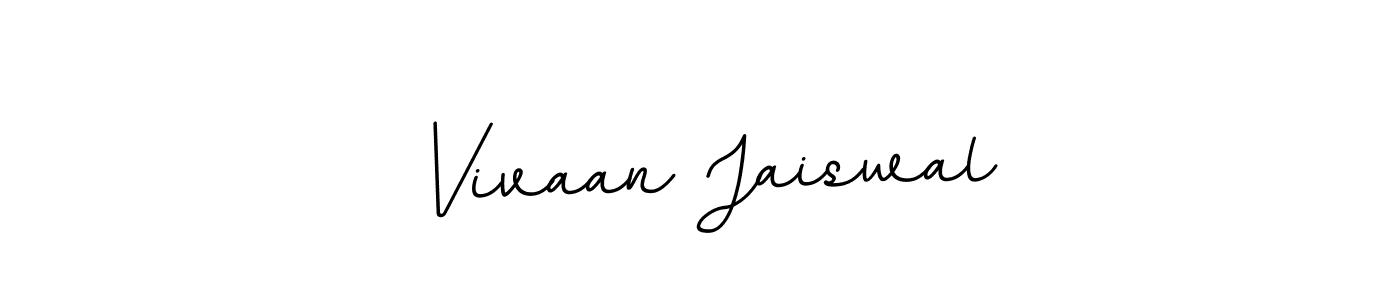 Also we have Vivaan Jaiswal name is the best signature style. Create professional handwritten signature collection using BallpointsItalic-DORy9 autograph style. Vivaan Jaiswal signature style 11 images and pictures png