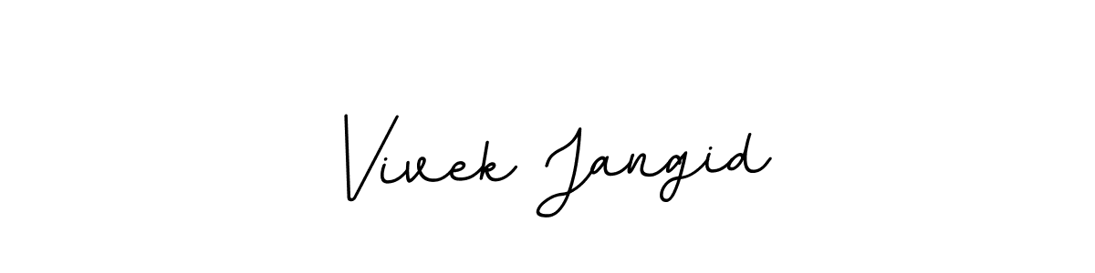 How to Draw Vivek Jangid signature style? BallpointsItalic-DORy9 is a latest design signature styles for name Vivek Jangid. Vivek Jangid signature style 11 images and pictures png