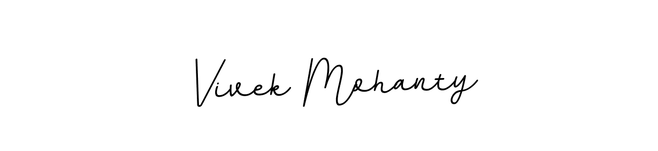 This is the best signature style for the Vivek Mohanty name. Also you like these signature font (BallpointsItalic-DORy9). Mix name signature. Vivek Mohanty signature style 11 images and pictures png
