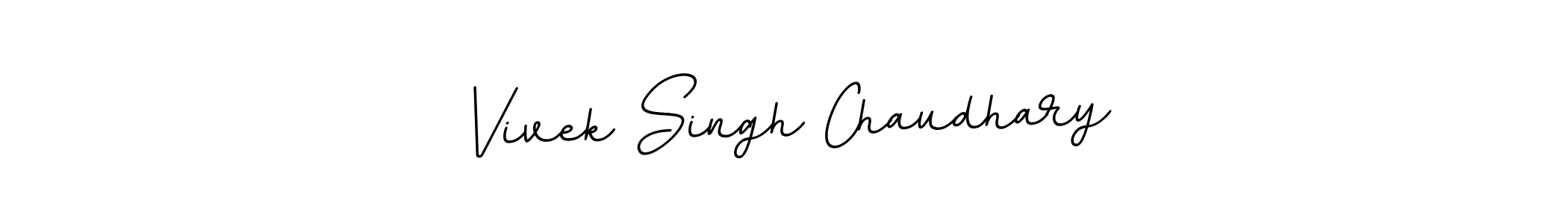 This is the best signature style for the Vivek Singh Chaudhary name. Also you like these signature font (BallpointsItalic-DORy9). Mix name signature. Vivek Singh Chaudhary signature style 11 images and pictures png