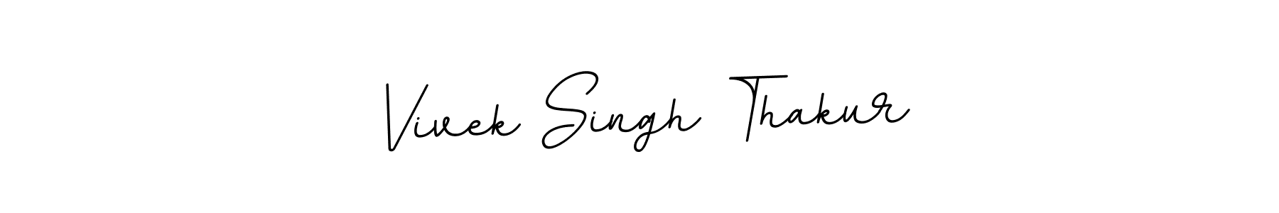 The best way (BallpointsItalic-DORy9) to make a short signature is to pick only two or three words in your name. The name Vivek Singh Thakur include a total of six letters. For converting this name. Vivek Singh Thakur signature style 11 images and pictures png