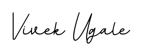 Upgrade your professional image with Vivek Ugale signature created with BallpointsItalic-DORy9 font. Fast, free, and watermark-free download. Vivek Ugale signature style 11 images and pictures png
