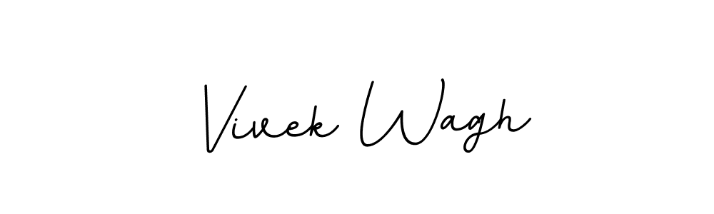 Design your own signature with our free online signature maker. With this signature software, you can create a handwritten (BallpointsItalic-DORy9) signature for name Vivek Wagh. Vivek Wagh signature style 11 images and pictures png