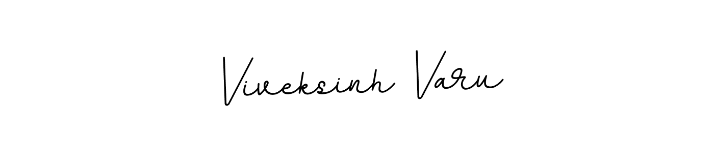 Also we have Viveksinh Varu name is the best signature style. Create professional handwritten signature collection using BallpointsItalic-DORy9 autograph style. Viveksinh Varu signature style 11 images and pictures png