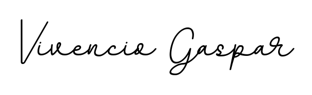You should practise on your own different ways (BallpointsItalic-DORy9) to write your name (Vivencio Gaspar) in signature. Don't let someone else do it for you. Vivencio Gaspar signature style 11 images and pictures png