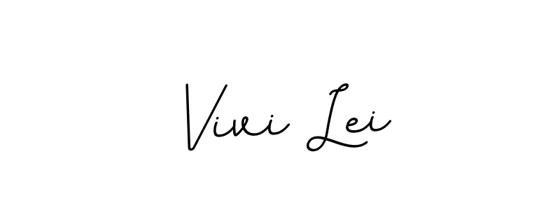 if you are searching for the best signature style for your name Vivi Lei. so please give up your signature search. here we have designed multiple signature styles  using BallpointsItalic-DORy9. Vivi Lei signature style 11 images and pictures png